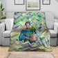 Wangari Maathai Blanket Hummingbird Quote Tree Planting Theme Environmental Justice Tribute - African Pride