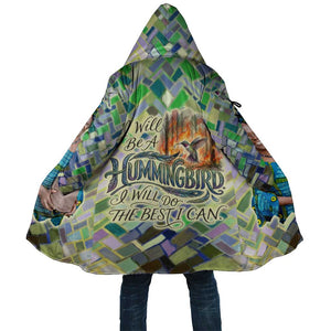 Wangari Maathai Cloak Hummingbird Quote Tree Planting Theme Environmental Justice Tribute - African Pride