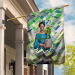 Wangari Maathai Garden Flag Hummingbird Quote Tree Planting Theme Environmental Justice Tribute - African Pride