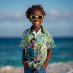 Wangari Maathai Kid Hawaiian Shirt Hummingbird Quote Tree Planting Theme Environmental Justice Tribute - African Pride