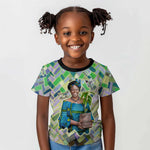 Wangari Maathai Kid T shirt Hummingbird Quote Tree Planting Theme Environmental Justice Tribute - African Pride