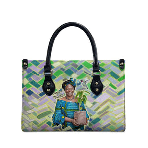 Wangari Maathai Leather Bag Hummingbird Quote Tree Planting Theme Environmental Justice Tribute - African Pride
