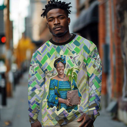 Wangari Maathai Long Sleeve Shirt Hummingbird Quote Tree Planting Theme Environmental Justice Tribute - African Pride