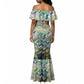 Wangari Maathai Mermaid Dress Hummingbird Quote Tree Planting Theme Environmental Justice Tribute - African Pride
