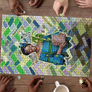 Wangari Maathai Puzzle Hummingbird Quote Tree Planting Theme Environmental Justice Tribute - African Pride
