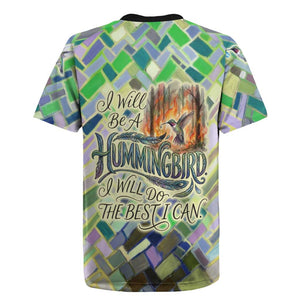 Wangari Maathai Rugby Jersey Hummingbird Quote Tree Planting Theme Environmental Justice Tribute - African Pride