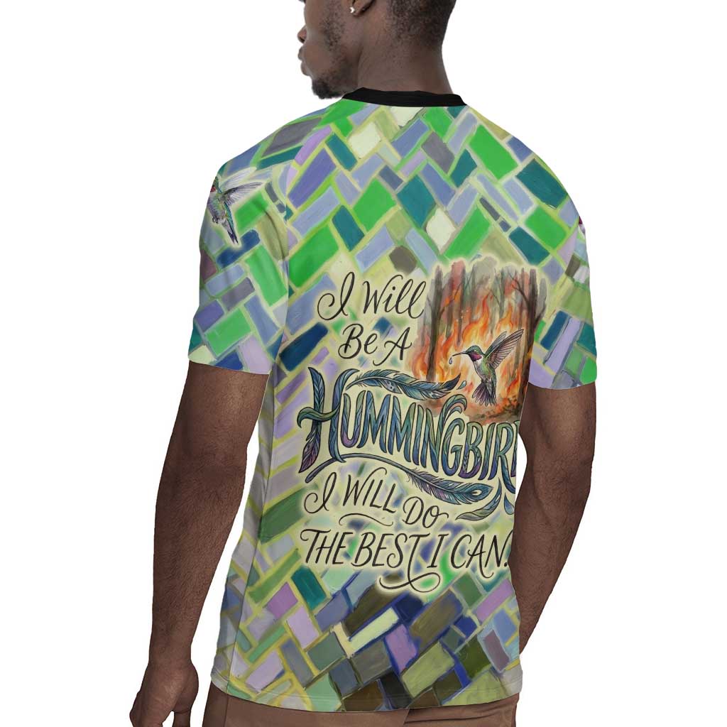 Wangari Maathai Rugby Jersey Hummingbird Quote Tree Planting Theme Environmental Justice Tribute - African Pride