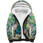 Wangari Maathai Sherpa Hoodie Hummingbird Quote Tree Planting Theme Environmental Justice Tribute - African Pride