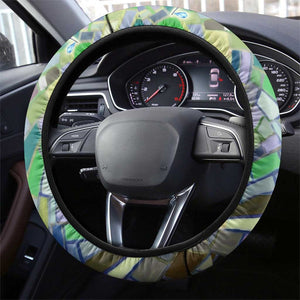 Wangari Maathai Steering Wheel Cover Hummingbird Quote Tree Planting Theme Environmental Justice Tribute - African Pride