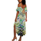 Wangari Maathai Summer Maxi Dress Hummingbird Quote Tree Planting Theme Environmental Justice Tribute - African Pride