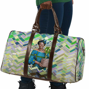 Wangari Maathai Travel Bag Hummingbird Quote Tree Planting Theme Environmental Justice Tribute - African Pride