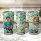 Wangari Maathai Tumbler Cup Hummingbird Quote Tree Planting Theme Environmental Justice Tribute - African Pride