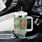 Wangari Maathai Tumbler With Handle Hummingbird Quote Tree Planting Theme Environmental Justice Tribute - African Pride