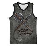 Queen Nzinga Basketball Jersey Fierce African Warrior Queen - Dark Tribal Fire Art - African Pride