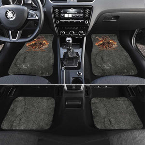 Queen Nzinga Car Mats Fierce African Warrior Queen - Dark Tribal Fire Art - African Pride