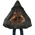Queen Nzinga Cloak Fierce African Warrior Queen - Dark Tribal Fire Art - African Pride