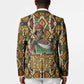 Queen Nzinga Blazer Mbandi Traditional Regal Portrait Empowerment Quote African Female Leadership - African Pride