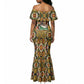 Queen Nzinga Mermaid Dress Mbandi Traditional Regal Portrait Empowerment Quote African Female Leadership - African Pride
