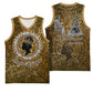 Queen Nzinga Basketball Jersey Cowrie Crown Silhouette Royal Power - African Pride