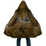 Queen Nzinga Cloak Cowrie Crown Silhouette Royal Power - African Pride