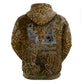 Queen Nzinga Hoodie Cowrie Crown Silhouette Royal Power - African Pride