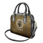 Queen Nzinga Shoulder Handbag Cowrie Crown Silhouette Royal Power - African Pride
