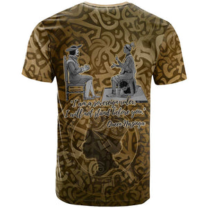 Queen Nzinga T shirt Cowrie Crown Silhouette Royal Power - African Pride