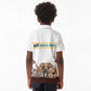 South Africa Wildlife Pride Kid Polo Shirt Big Five Animals