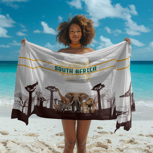 South Africa Wildlife Pride Sarong Big Five Animals