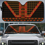 Cameroon Toghu Heritage Auto Sun Shade Traditional Bamenda Pattern In African