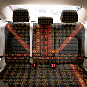 Cameroon Toghu Heritage Back Car Seat Cover Traditional Bamenda Pattern In African
