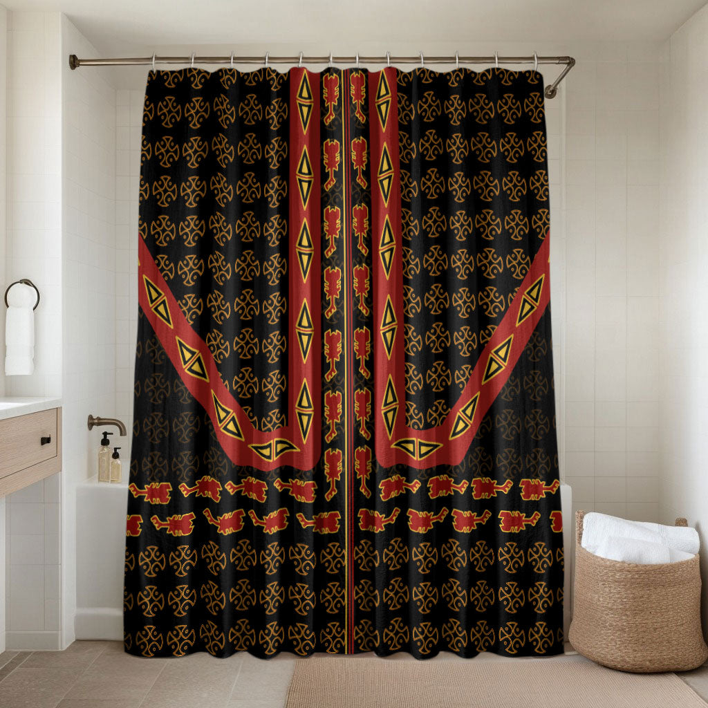 Cameroon Toghu Heritage Bathroom Set Traditional Bamenda Pattern In African