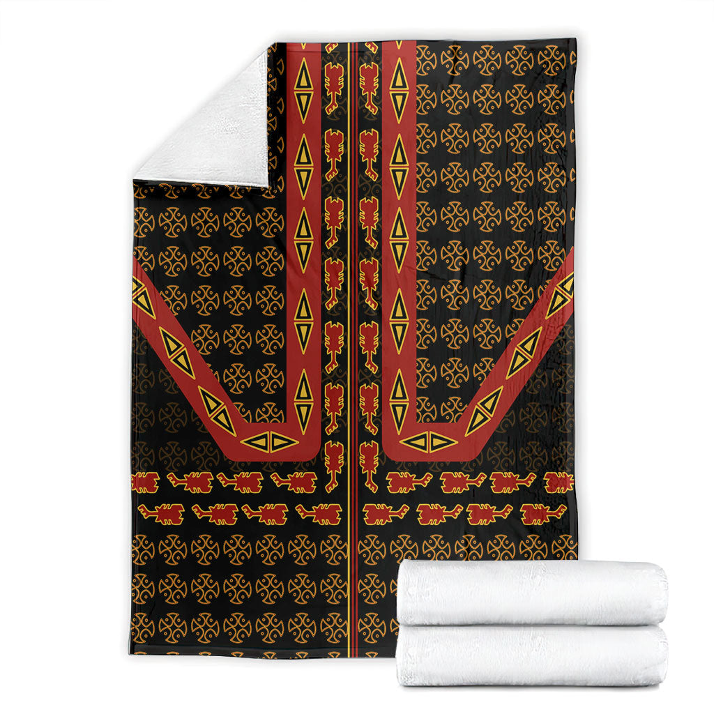 Cameroon Toghu Heritage Blanket Traditional Bamenda Pattern In African