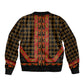 Cameroon Toghu Heritage Bomber Jacket Traditional Bamenda Pattern In African