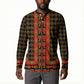 Cameroon Toghu Heritage Button Sweatshirt Traditional Bamenda Pattern In African