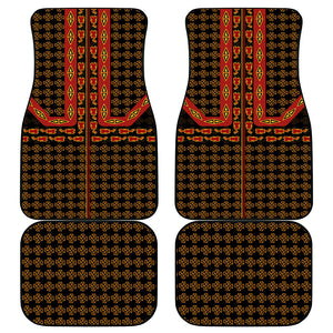 Cameroon Toghu Heritage Car Mats Traditional Bamenda Pattern In African