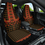 Cameroon Toghu Heritage Car Seat Cover Traditional Bamenda Pattern In African