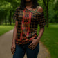 Cameroon Toghu Heritage Cross Shoulder Shirt Traditional Bamenda Pattern In African