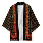 Cameroon Toghu Heritage Kimono Traditional Bamenda Pattern In African