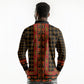 Cameroon Toghu Heritage Long Sleeve Polo Shirt Traditional Bamenda Pattern In African