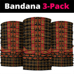 Cameroon Toghu Heritage Neck Gaiter Traditional Bamenda Pattern In African