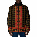Cameroon Toghu Heritage Padded Jacket Traditional Bamenda Pattern In African