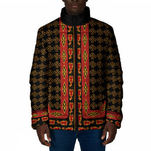 Cameroon Toghu Heritage Padded Jacket Traditional Bamenda Pattern In African