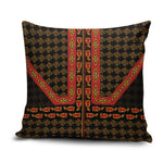 Cameroon Toghu Heritage Pillow Cover Traditional Bamenda Pattern In African