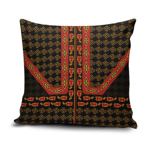 Cameroon Toghu Heritage Pillow Cover Traditional Bamenda Pattern In African