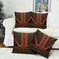 Cameroon Toghu Heritage Pillow Cover Traditional Bamenda Pattern In African