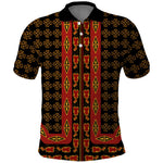 Cameroon Toghu Heritage Polo Shirt Traditional Bamenda Pattern In African