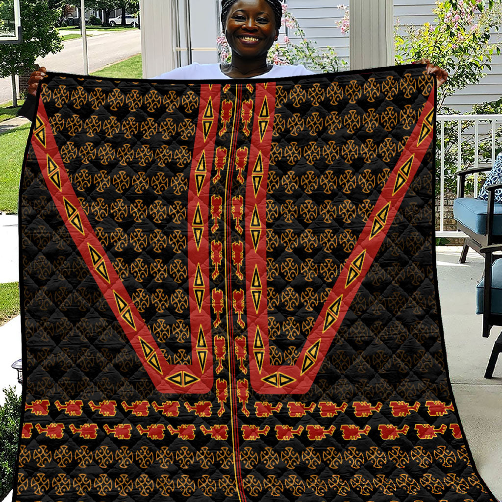 Cameroon Toghu Heritage Quilt Traditional Bamenda Pattern In African