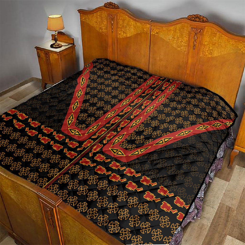 Cameroon Toghu Heritage Quilt Traditional Bamenda Pattern In African