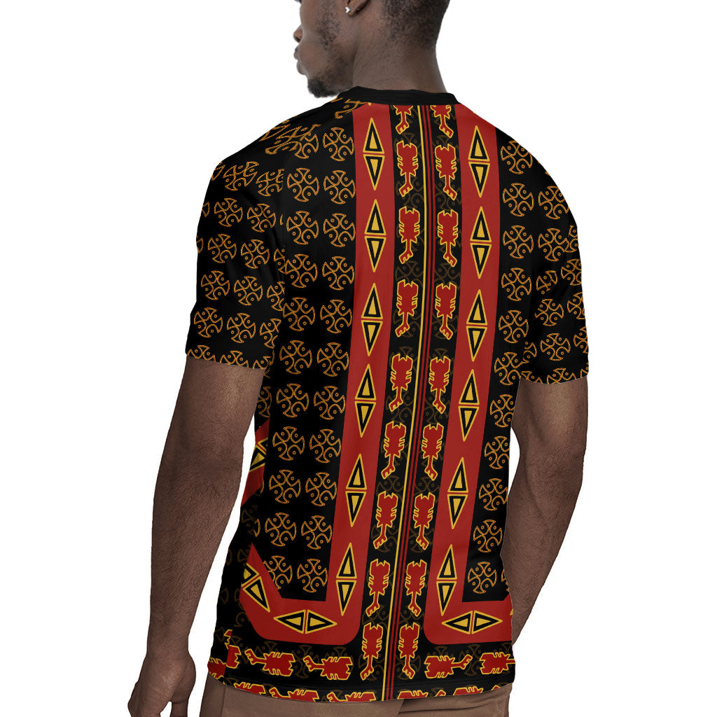 Cameroon Toghu Heritage Rugby Jersey Traditional Bamenda Pattern In African